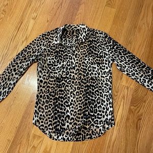 Equipment silk blouse